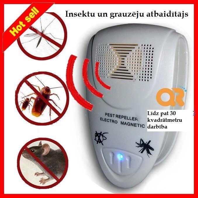 Pest reject, Grauzēju atbaudītājs ar ultraskaņu 2w