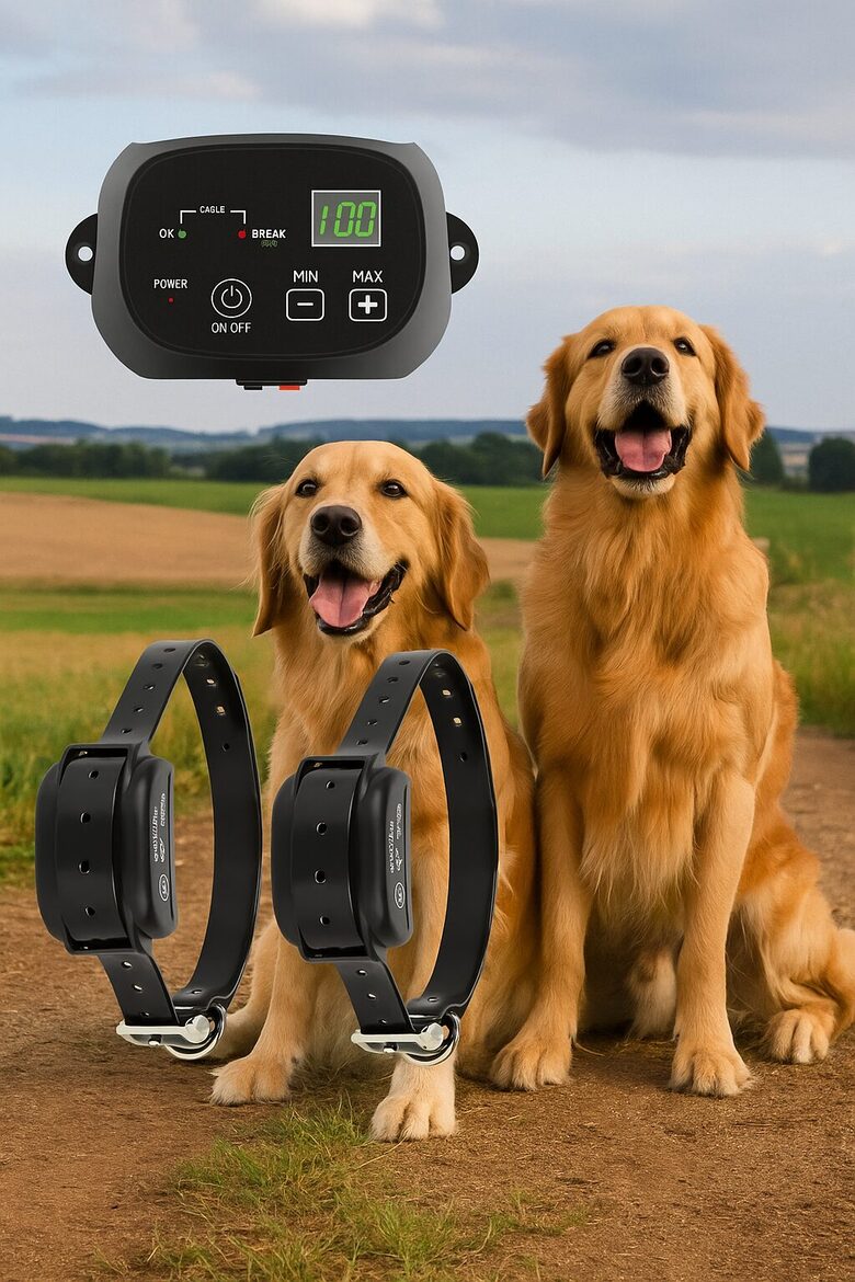 Radiosēta diviem suņiem, 300m, lādējama