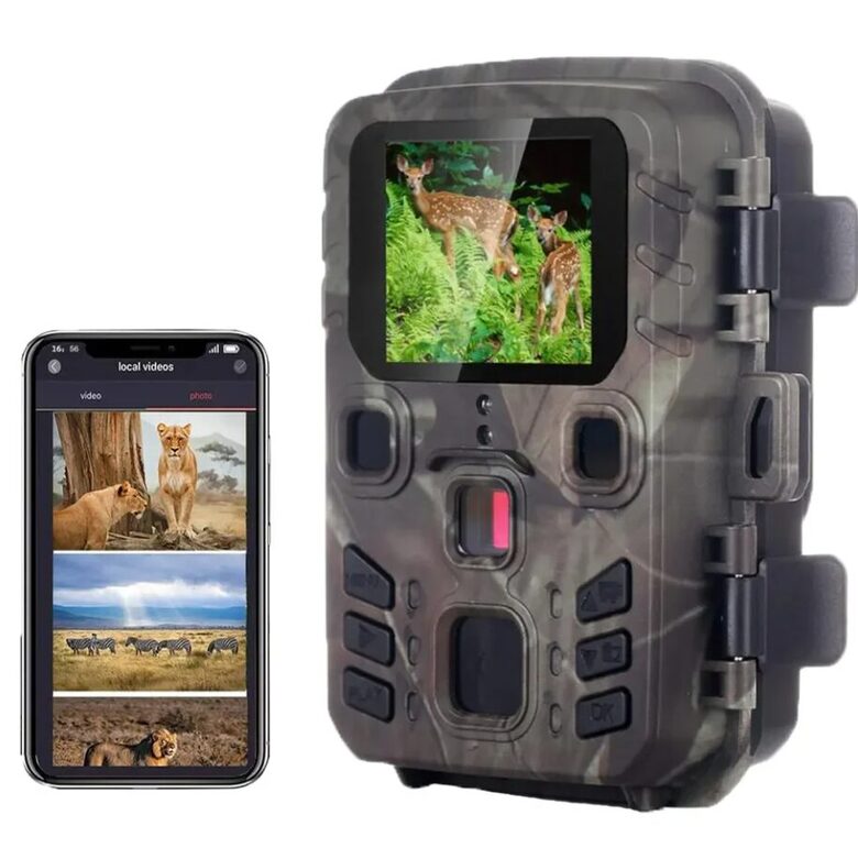 mini Meža kamera ar WiFi, medību kamera