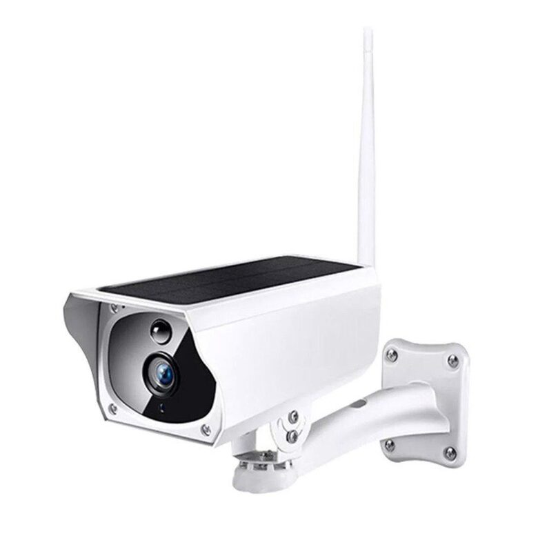 Saules akumulatora Wifi kamera ar kustības sensoru, video novērošanas kamera