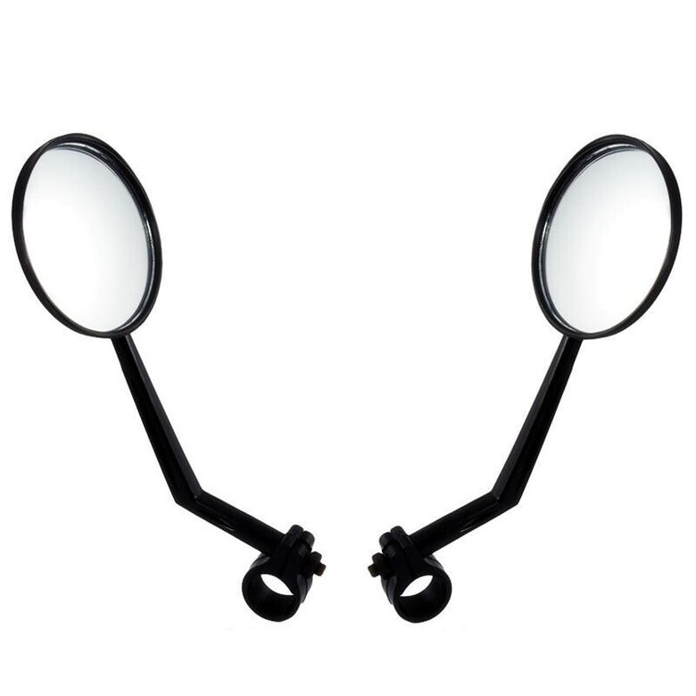 Motocikla atpakaļskata spoguļi ( moto spoguļi ) universālie 2gab, melni