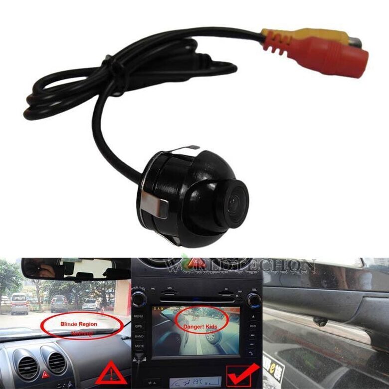 Automašīnas atpakaļskata kamera, regulējama, 120°