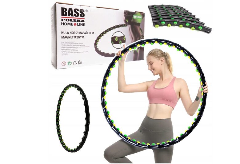 IZPĀRDOŠANA - Hula Hop notievēšanas un masāžas rinķis - 'As seen on Tv'