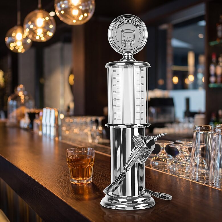 Alkohola padevējs dzērienu dozators 1L ballītēm mājas bārs 48x14cm