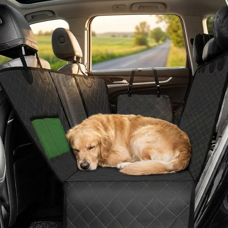 Auto sēdekļu pārvalks dzīvniekiem (universāls, der visām automašīnām)