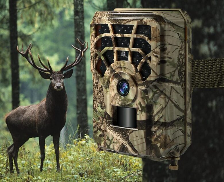 mini Meža kamera ar akumulatoru