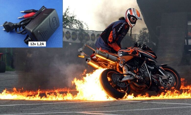 Akumulatoru lādētājs 12v 1,2a universal charger