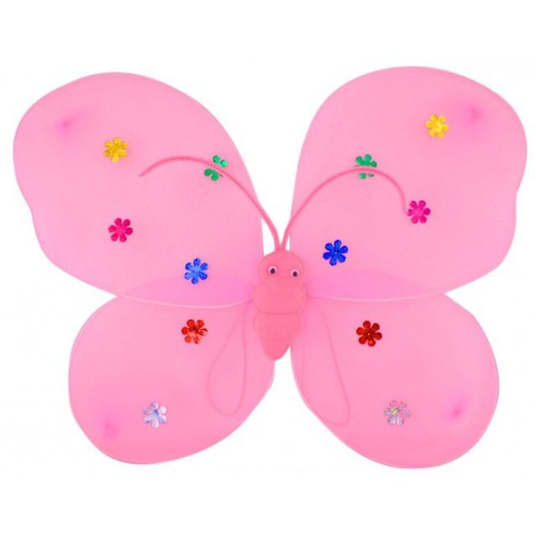 Kostīma komplekts - rozā (spārni, svārki, stīpiņa)