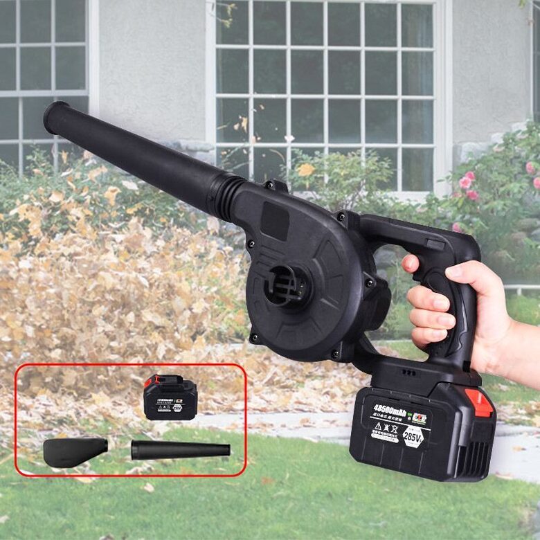 Lapu pūtējs 48v, ar akumulatoru