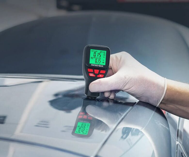 Krāsas biezuma mērītājs MiNi 0,10mm