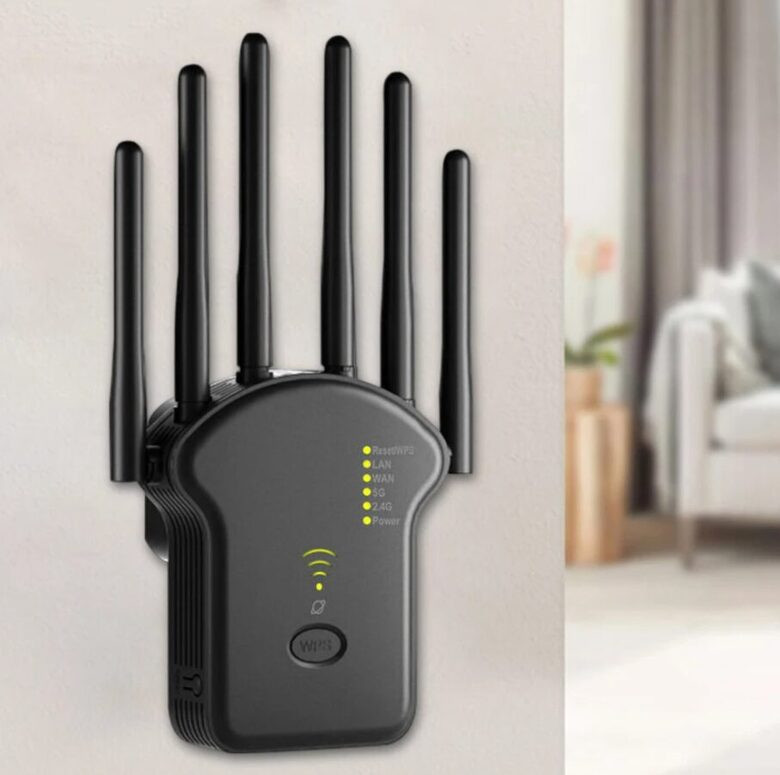 Wifi signāla pastiprinātājs 5G 2,4G 800Mbps