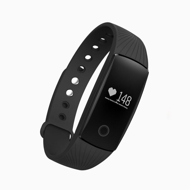 Pulsa mērītājs, soļu/kaloriju skaitītājs, miega monitorings- savienojams ar telefonu