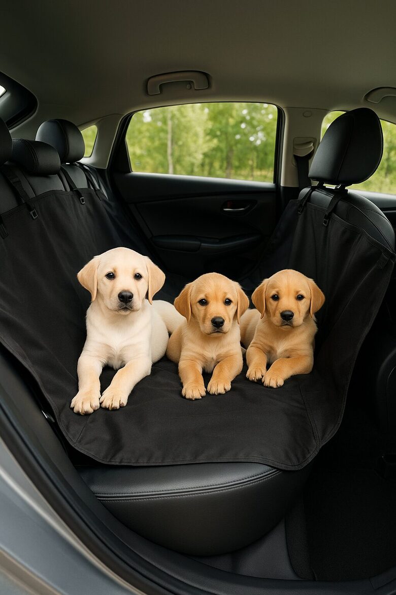 Automašīnas sēdekļu pārklājs dzīvnieku pārvadāšanai (Suņiem, kaķiem u.c.) 144cm x 144cm