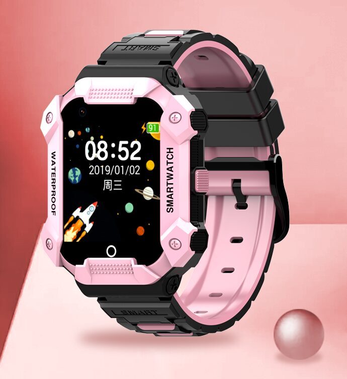 Sportisks bērnu vied Pulkstenis ar kameru 'Wonlex CT13' - Telefons (Gps izsekotājs, Soļu skaitītājs, miega monitors, 4G video zvans), ORIĢINĀLS