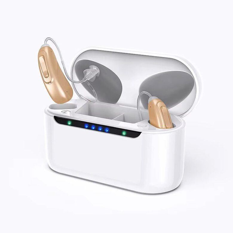 16 kanālu Dzirdes aparāts ar regulējamām frekvencēm Abām ausīm