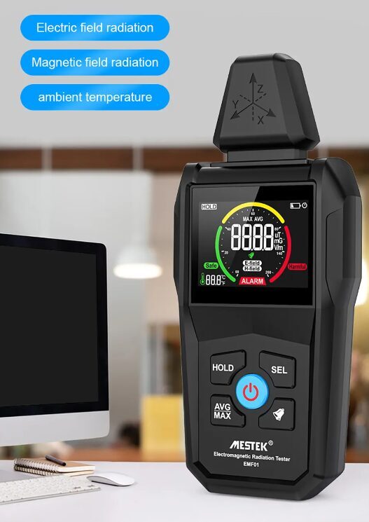 Elektromagnētiskā Starojuma Mērītājs 360g, radiometrs