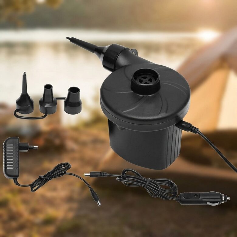 Pumpis ar uzgaļiem Matracim, laivai, peldriņķim u.c. 12v , 200v