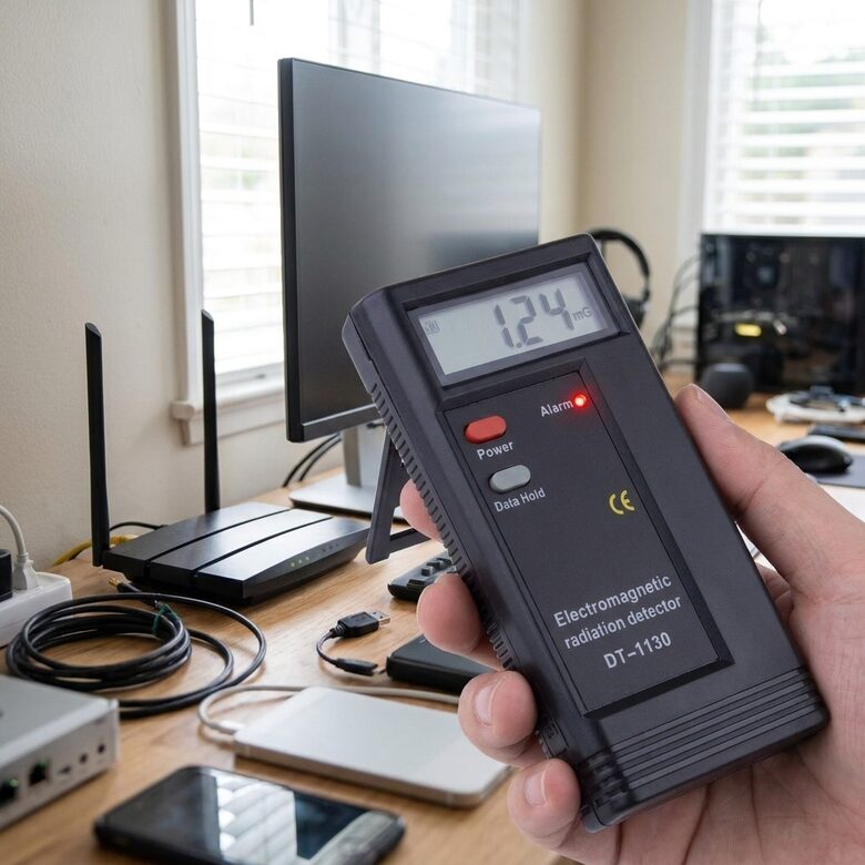 Elektromagnētiskās radiācijas detektors 50Hz-2000MHz