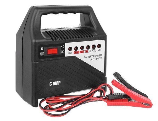 Akumulatora lādētājs 12v 6A, automātisks