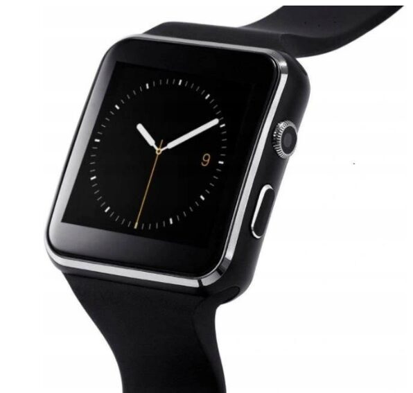 'X6' viedpulkstenis melns, SIM slots