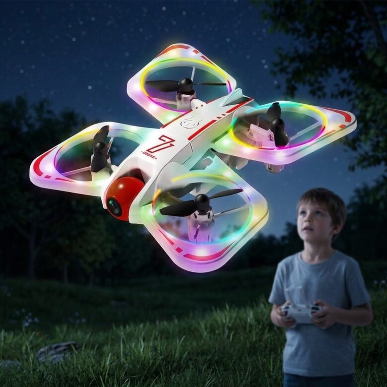 Drošs Drons 4K RC 6 Asu Stabilizāciju un Augstas Izšķirtspējas Kameru Foto un Video Uzņemšanai