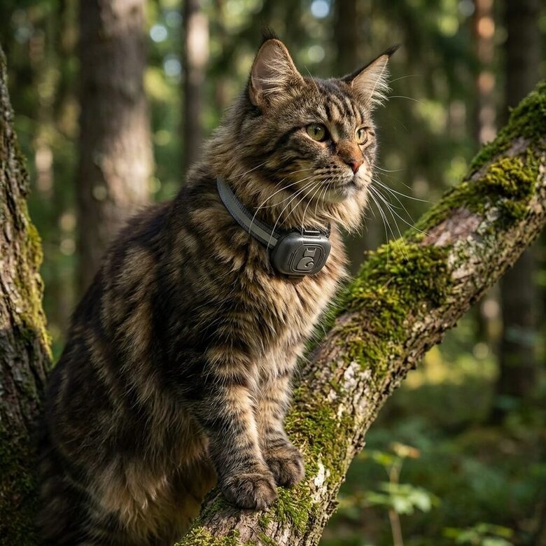 GPS izsekotājs kaķiem