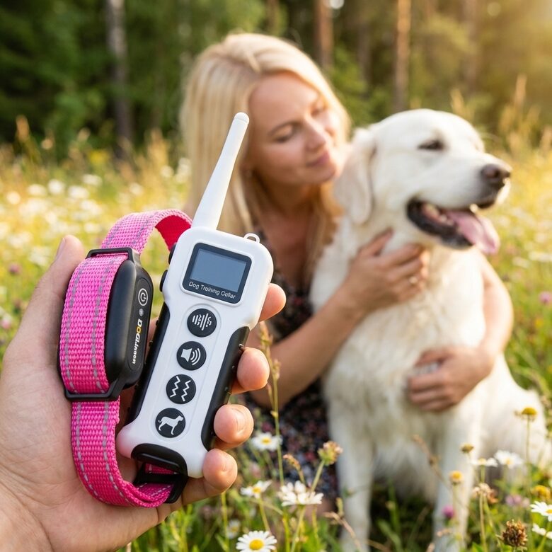 Suņu dresūras treniņu siksna 1000m, bez Šoka