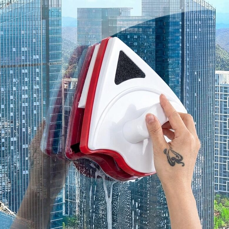 Magnētiskais logu tīrītājs, 16x12,5 cm