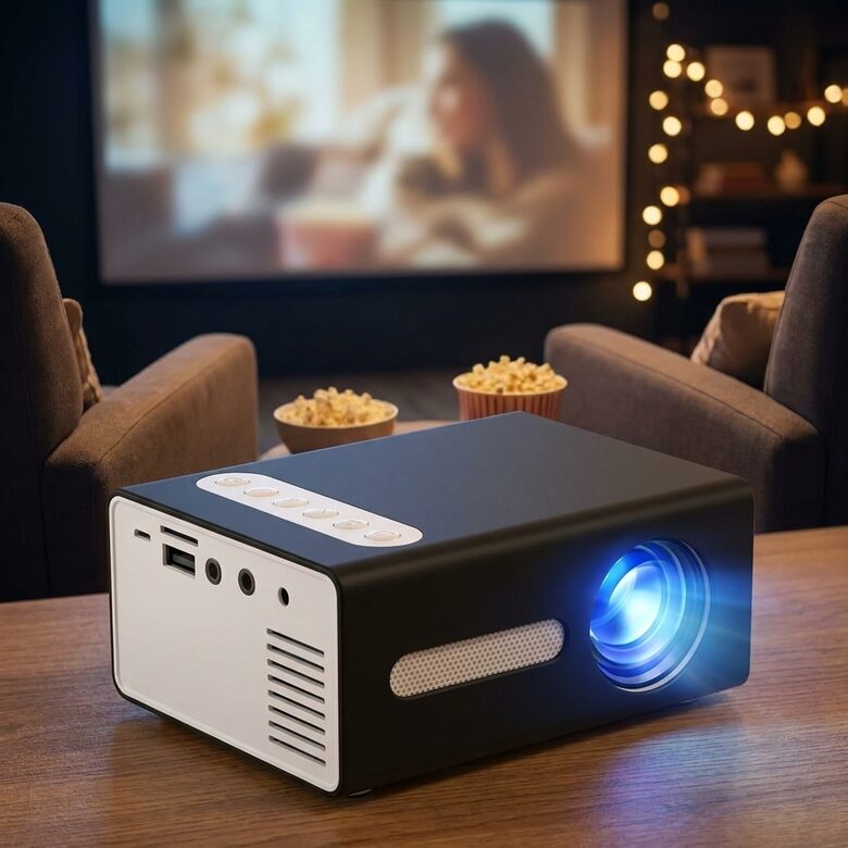 Mini Video projektors (240V / 50-60Hz USB / SD / AV / AUDIO OUT)