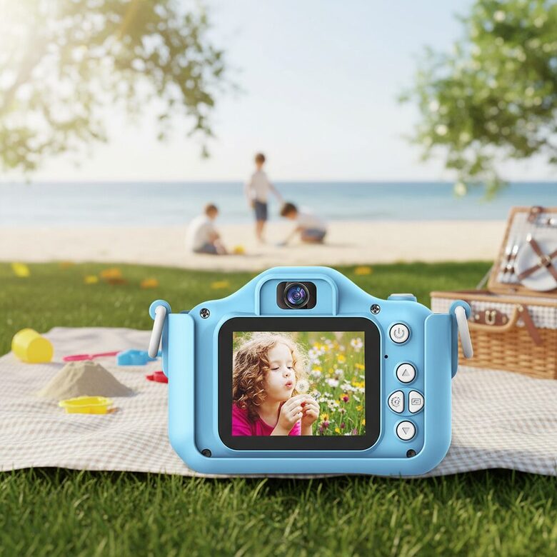 Bērnu Fotoaparāts 'Blue Dog'