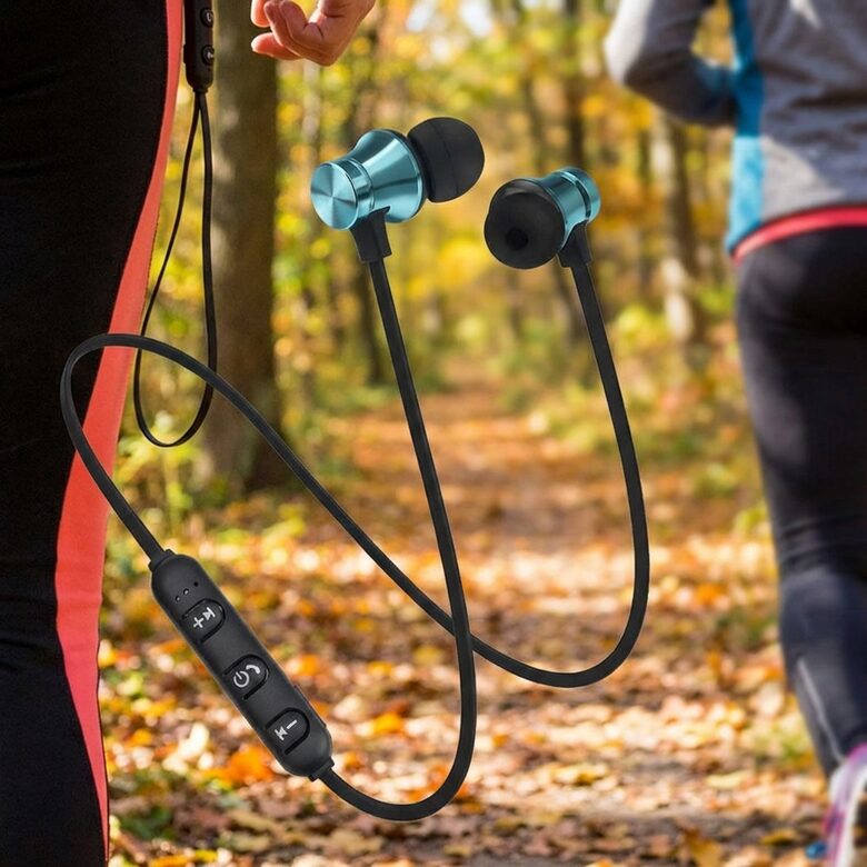 Bluetooth 4.2 stereo bezvadu austiņas ar mikrofonu