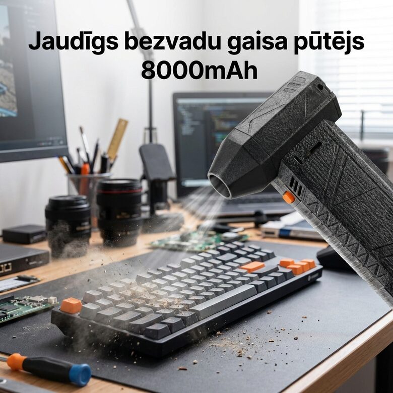 Bezvadu Mini Gaisa Pūtējs 8000mAh