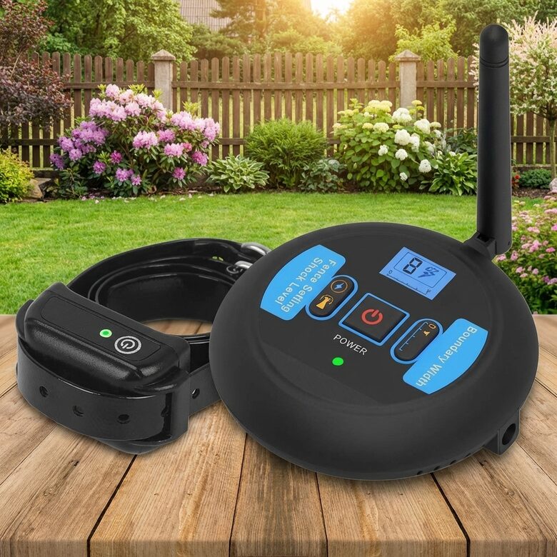 Bezvadu Suņu Radiosēta - Uzlādējama un Pārnēsājama 200m ar Spēcīgu Signālu