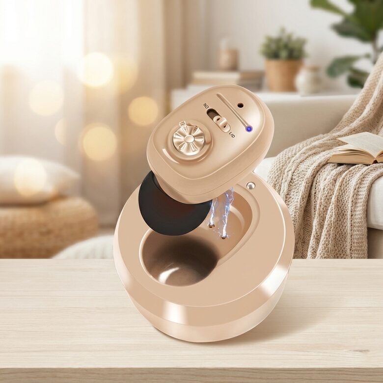 Mini Dzirdes aparāts, iekšauss, lādējams