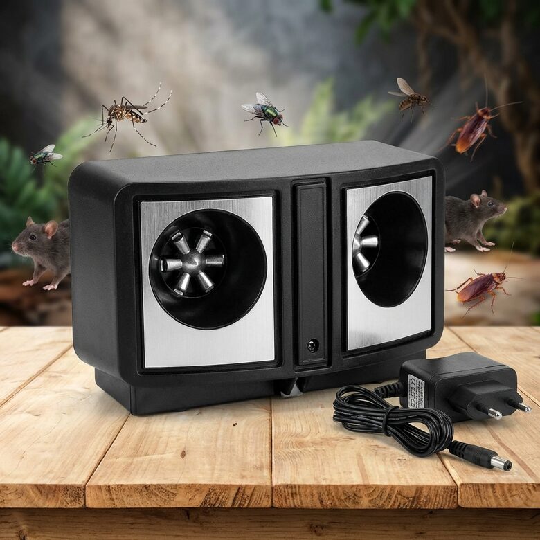 Ultraskaņas dzīvnieku atbaidītājs, 220v