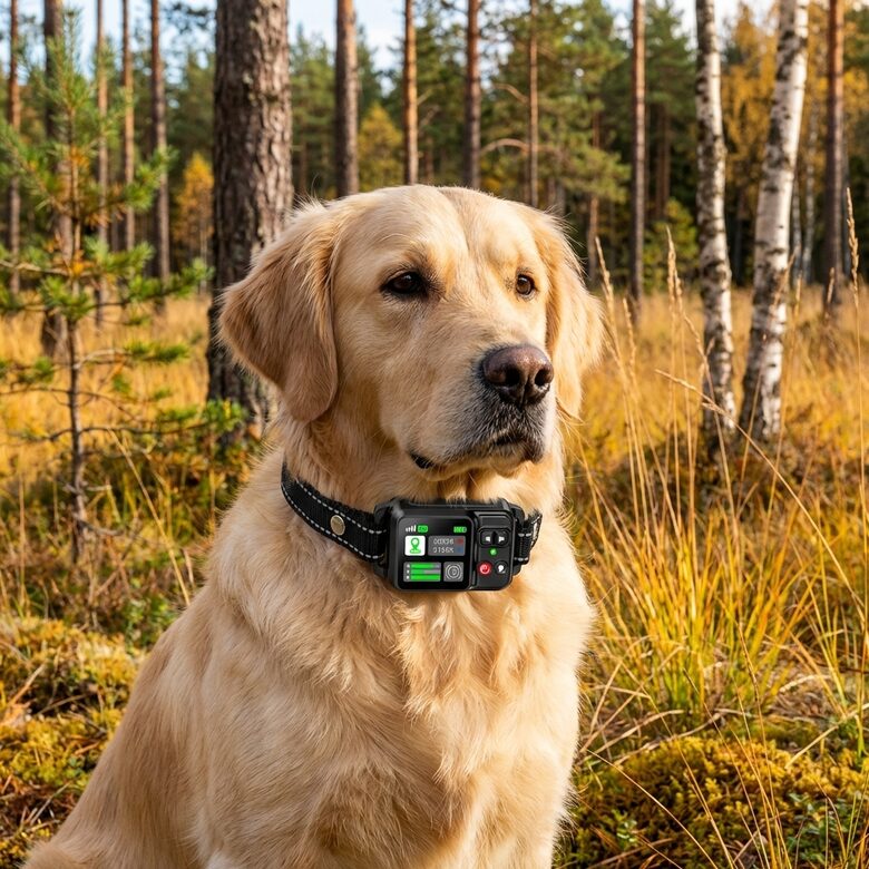 Bezvadu GPS Suņu Radiosēta Ierobežojuma Sistēma 15–200 m