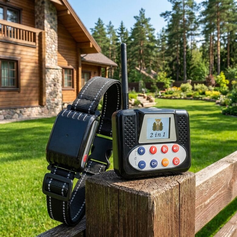 Radiosēta Suņiem 300m bezvadu ar Dresūras sistēmu