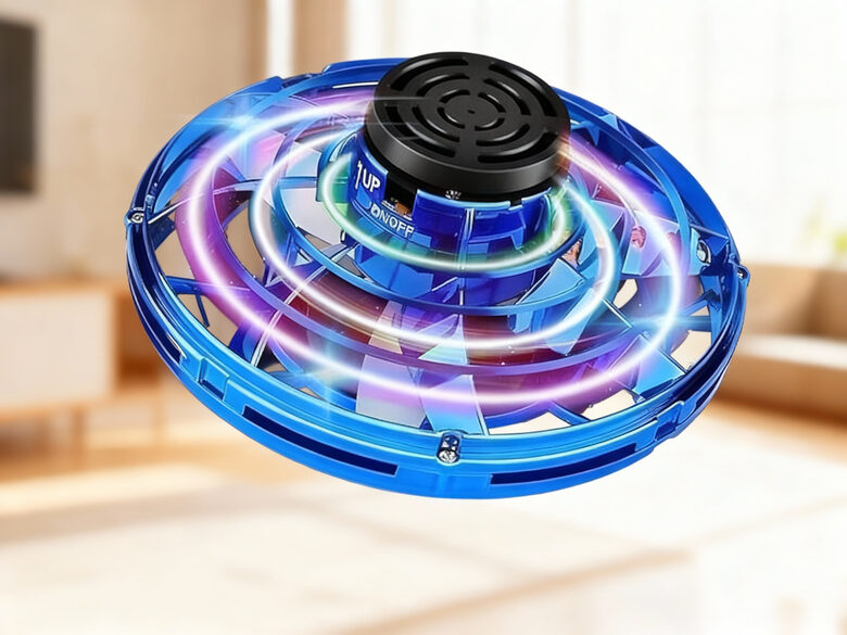 Lidojošā Boomeranga LED Rotaļbumba FlyOrb ar USB Uzlādi