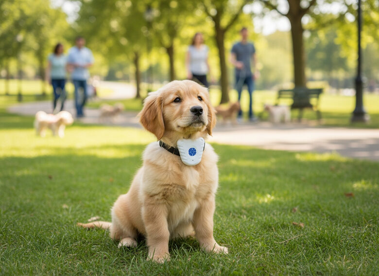 UltraSonic Pretriešanas Kakla Siksna: Ultraskaņa, Kucēniem/Maziem Suņiem