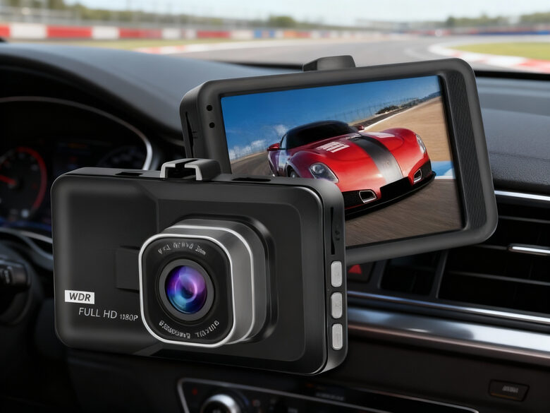 Automašīnas video reģistrators, 1080p Full HD, 12.0MP, 4.3 collas