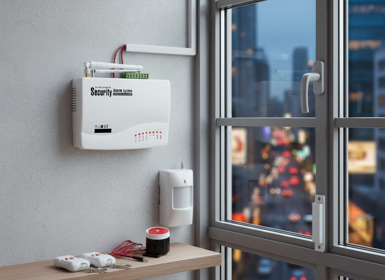 GSM Signalizācija ar sim karti, 2x sensoriem un 2 pultīm