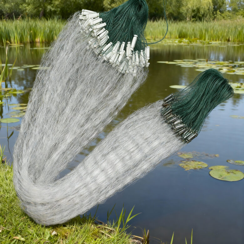 Zvejas tīkls 50m (1,3m augstums, 3x3cm acs)