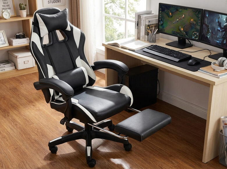 Datorkrēsls mācībām, ērts krēsls skolēniem un studentiem