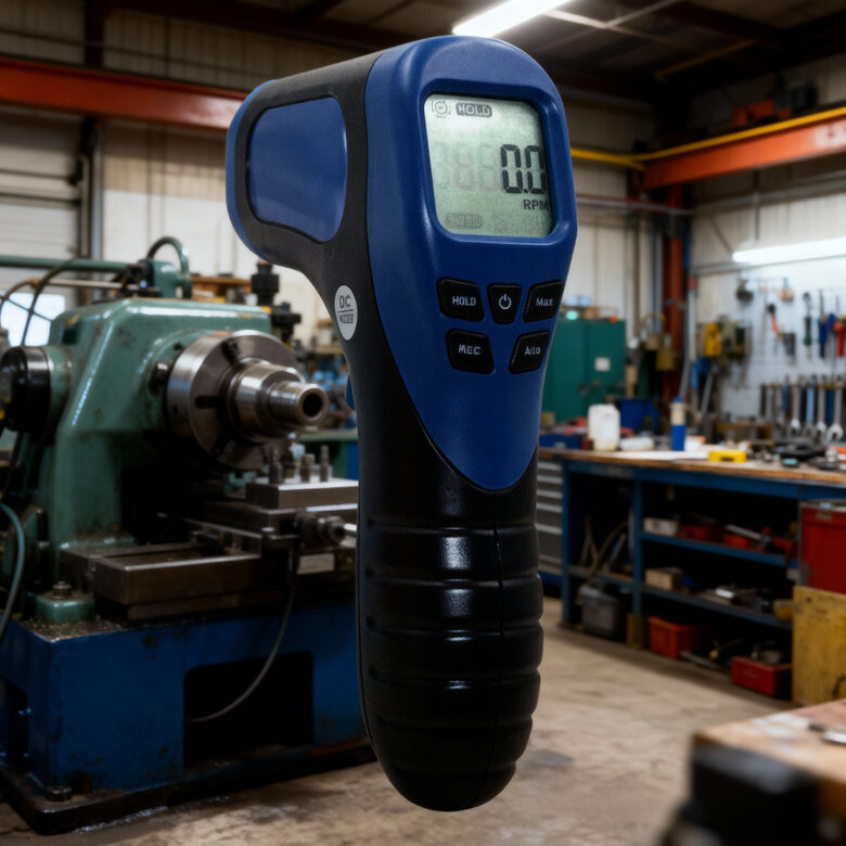 Tahometrs ar Lāzera staru 5-99999RPM