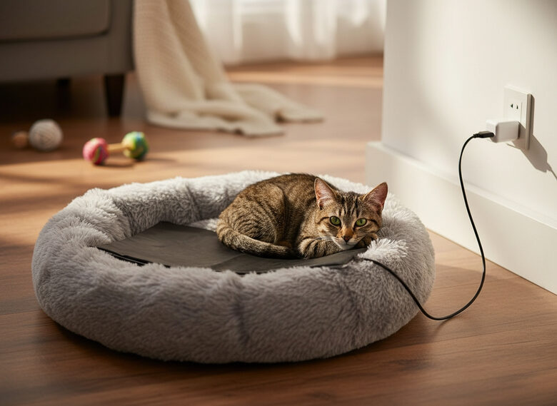 USB sildīšanas paliktnis suņiem un kaķiem 15x30 cm