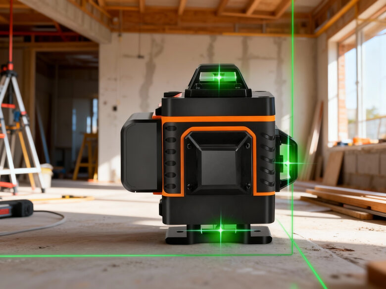 Lāzera līmeņrādis, 360 grādu, 16 līniju, pašizlīdzinošais