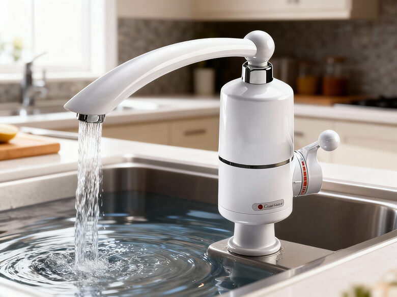 Caurteces sildošais ūdens krāns, 3000w