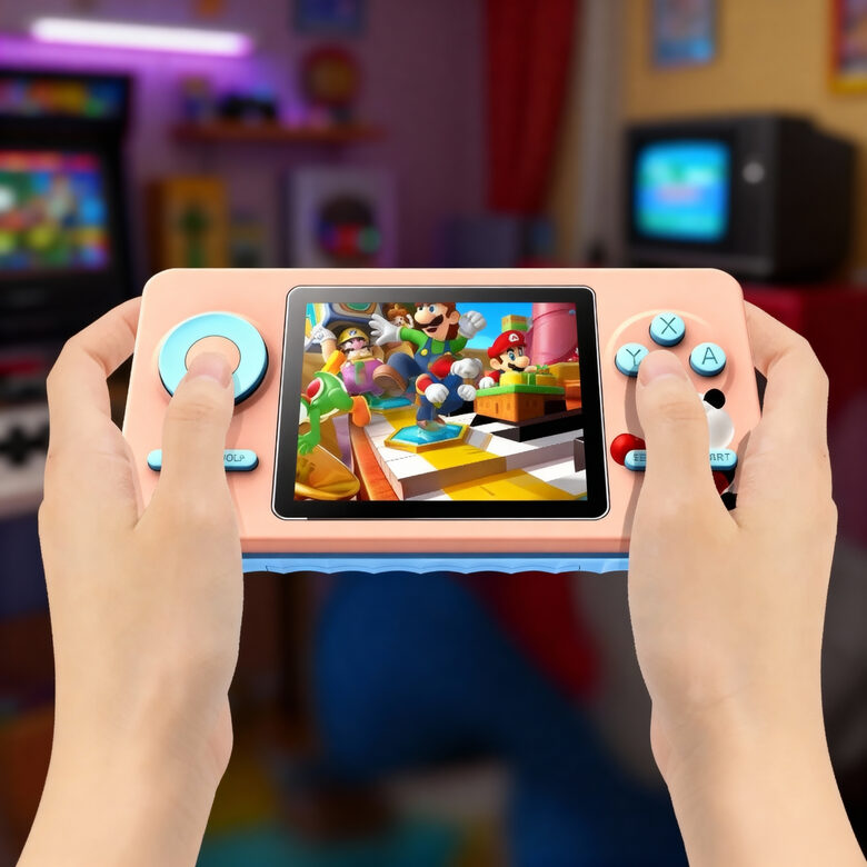 Retro Spēļu Konsole ar 620 Spēlēm un papildus pulti