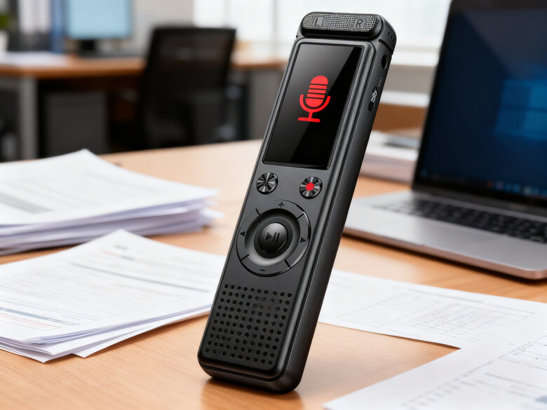 AI digitālais balss ierakstītājs A30 ar Bluetooth