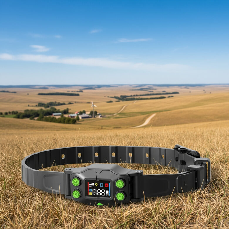 Bezvadu Suņu Radiosēta ar AI Atpazīšanu GPS